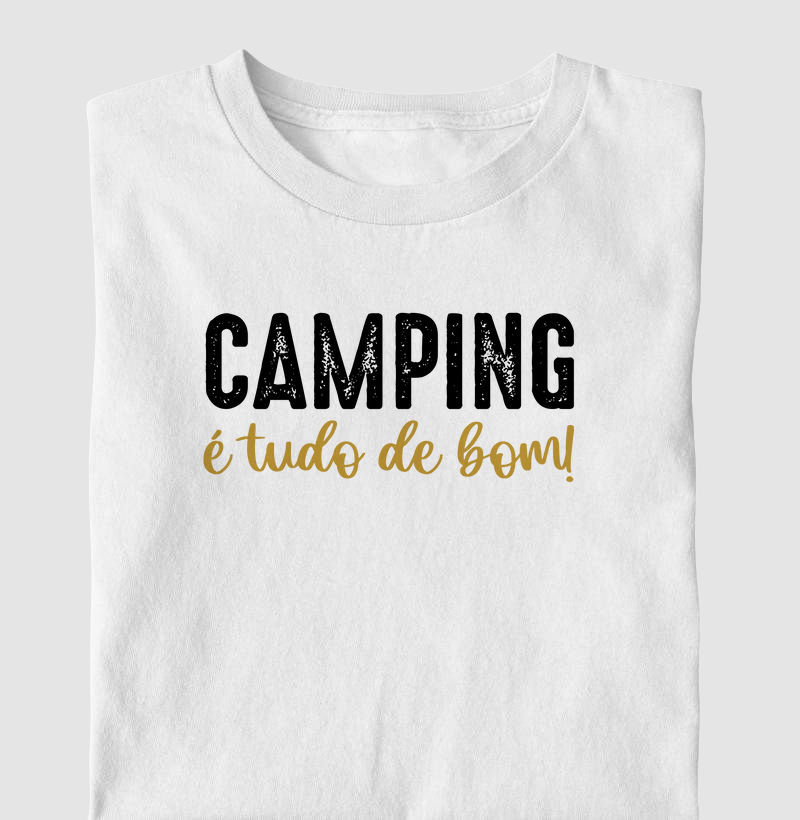 Camping é tudo de bom!