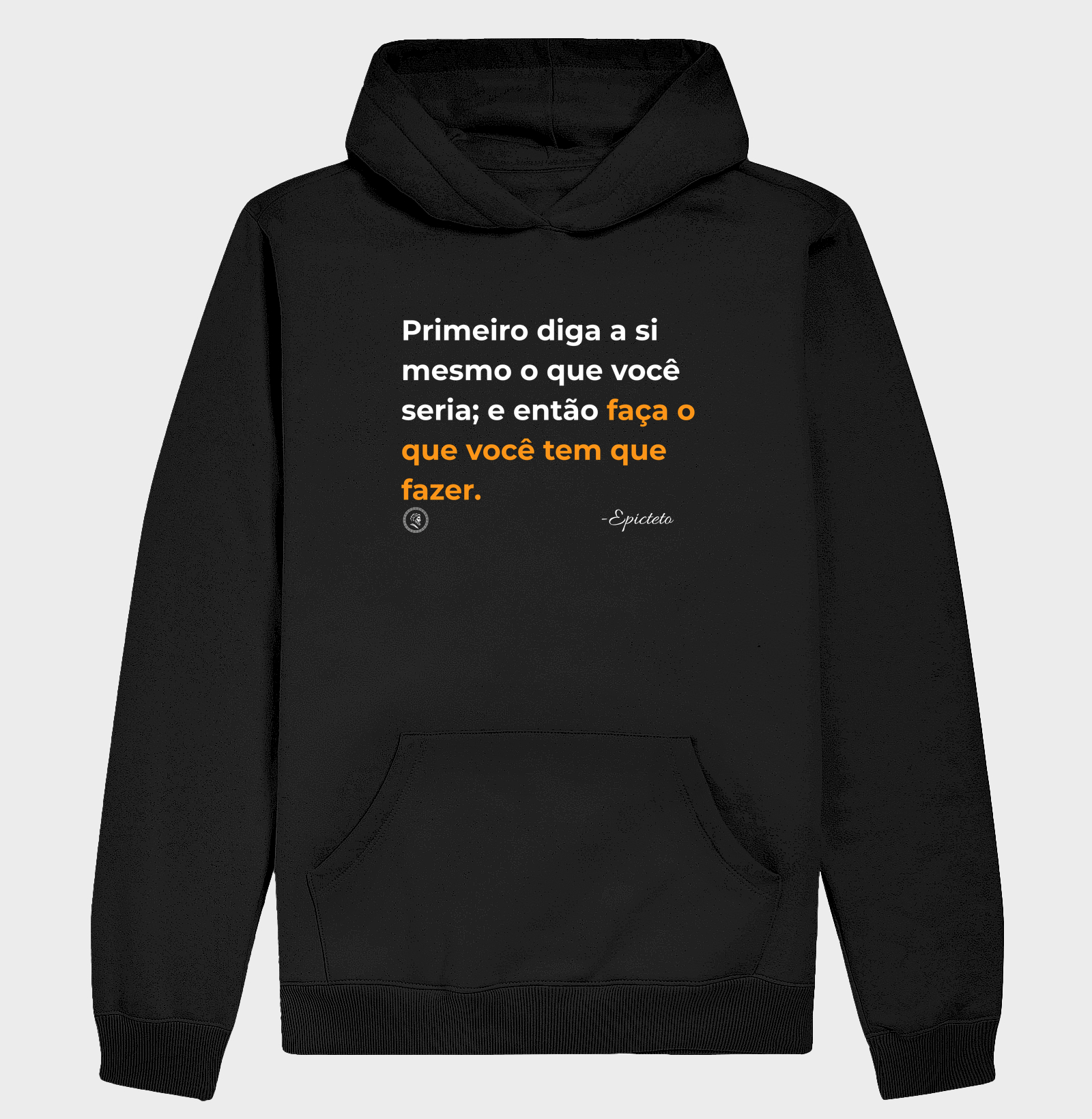 Camiseta Filosofia Estoicismo de Epicteto "Faça"