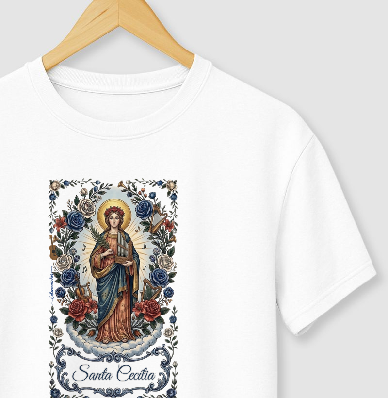 Santa Cecília (aquarela)