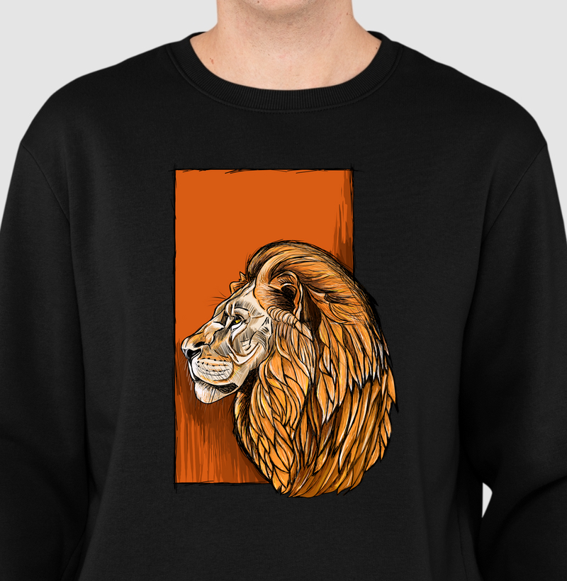 Suéter Moletom O Leão