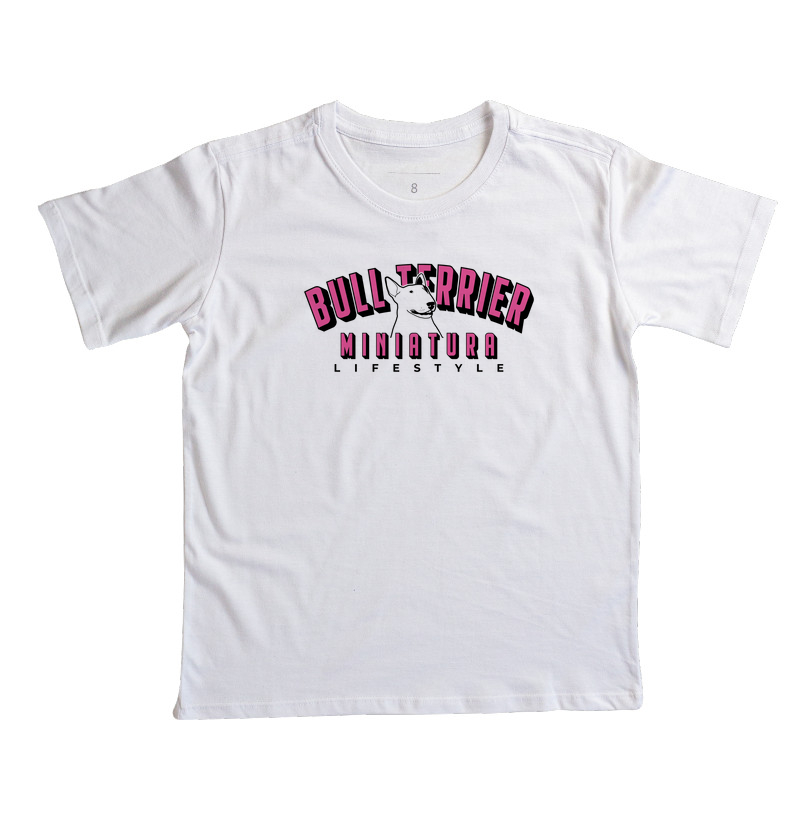 Bull Terrier Miniatura Lifestyle Rosa