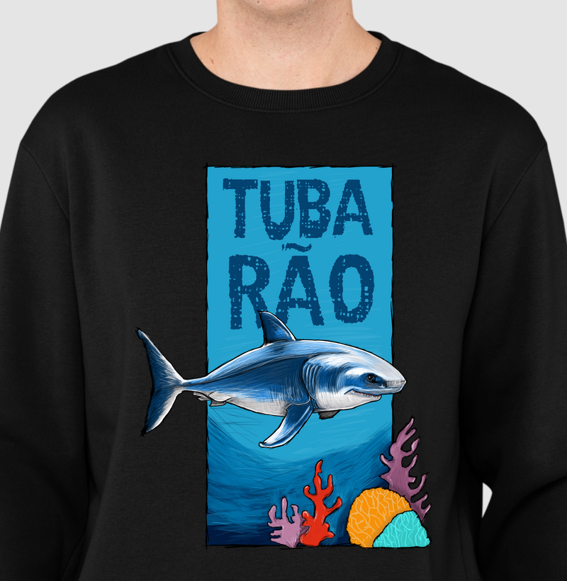 Suéter Moletom O Tubarão