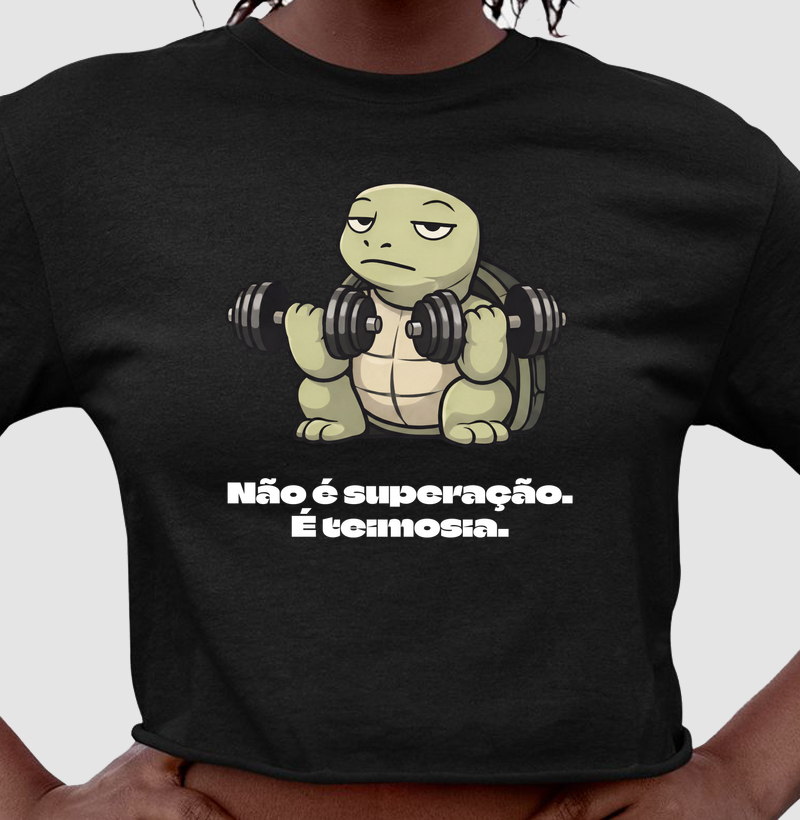 Não é superação. É teimosia.