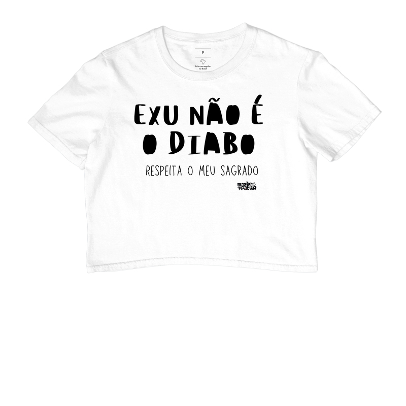 Cropped Exu Não é O Diabo Maria Patuá
