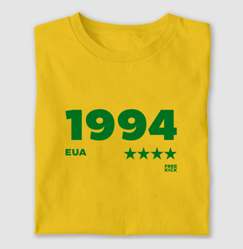 CAMISETA FREE KICK BRASIL 1994