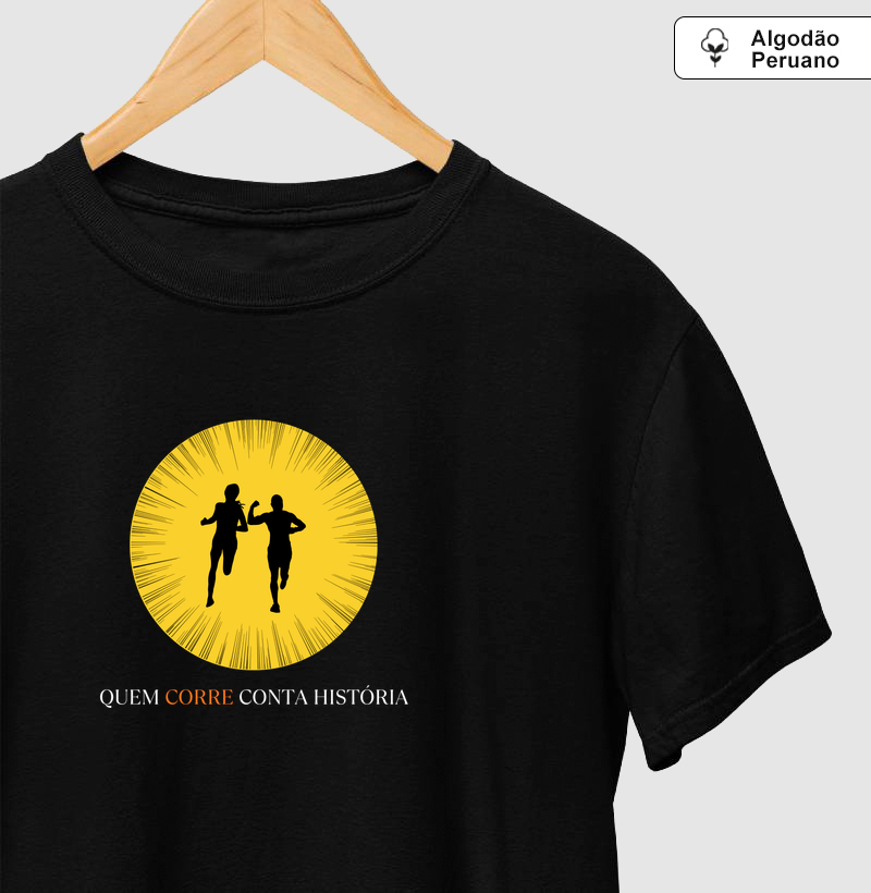 Quem Corre Conta História - logo