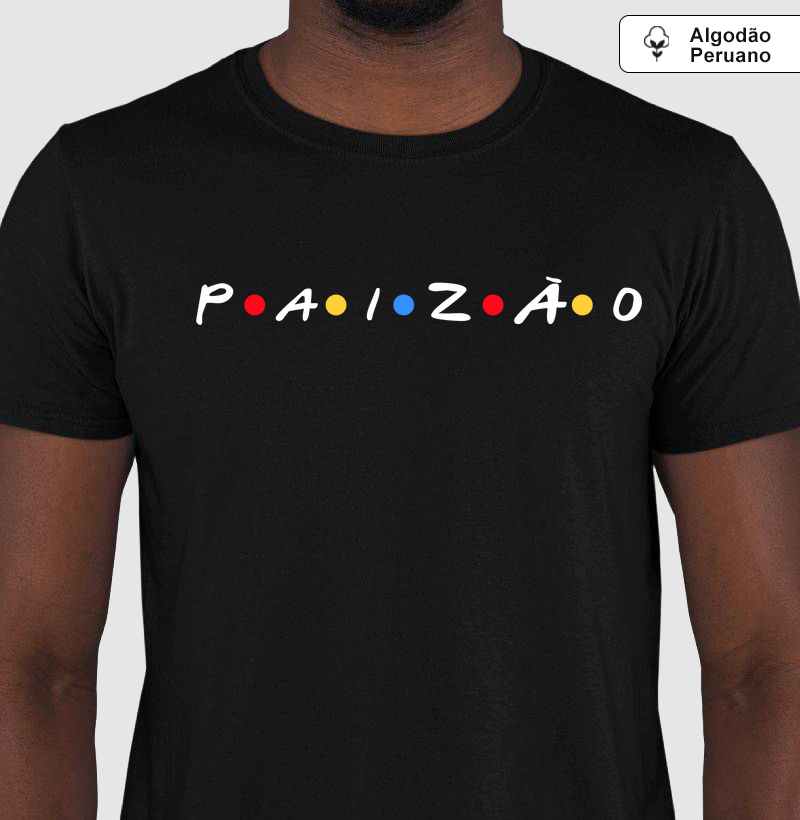 Camiseta Algodão Peruano Paizão