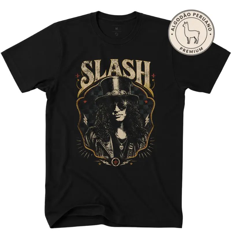 Camiseta Algodão Peruano Slash Legend