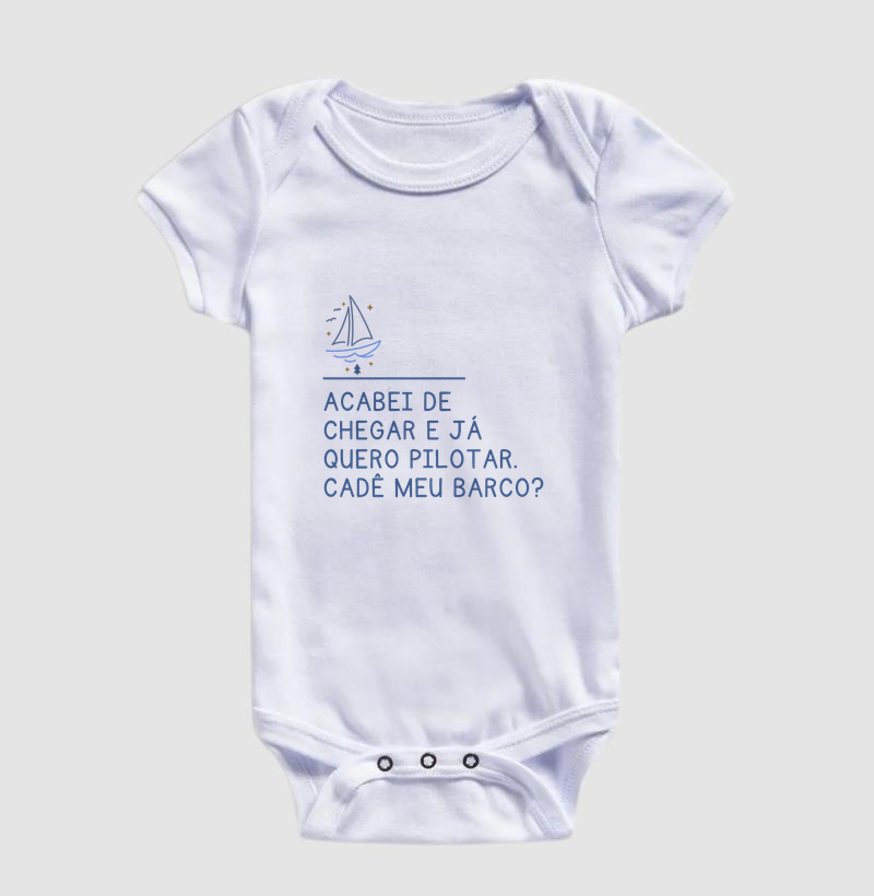 ACABEI DE CHEGAR E JÁ QUERO PILOTAR - BODY