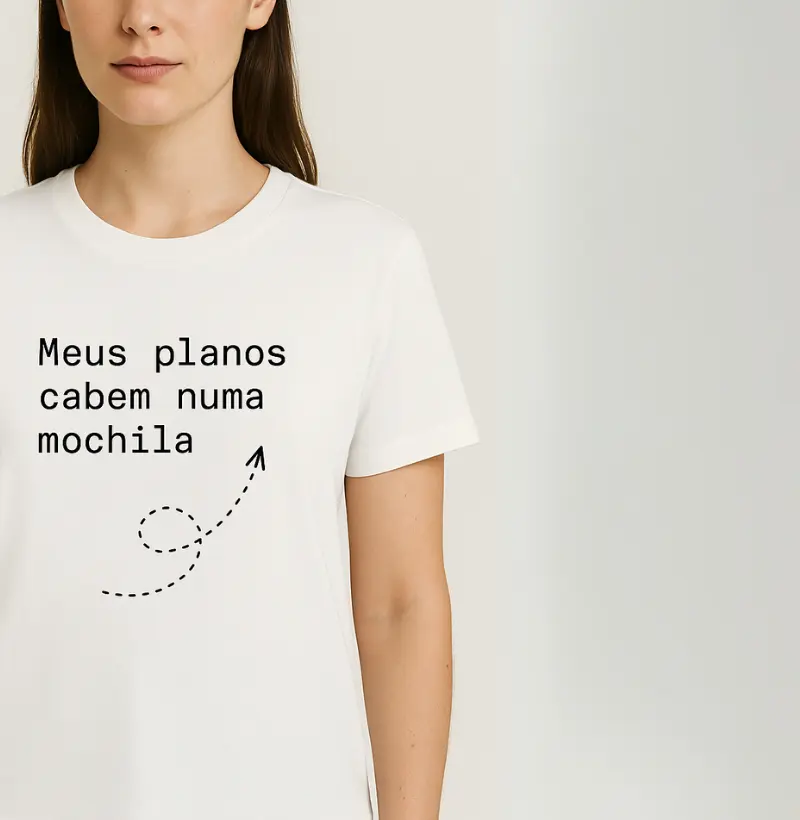 Camiseta Meus Planos vek