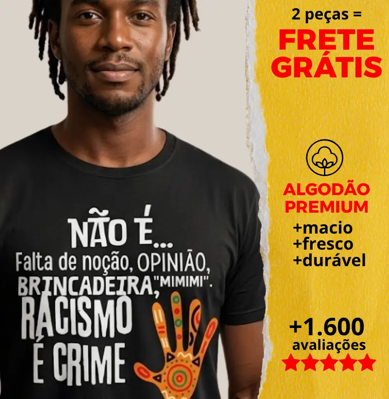 Racismo é crime