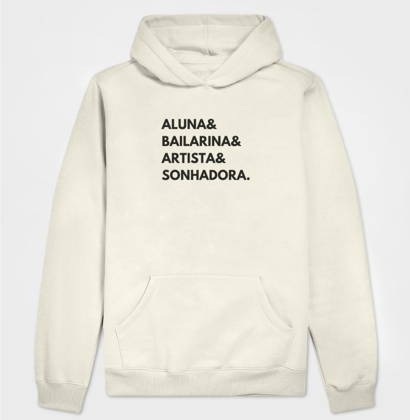 Aluna, bailarina, artista, sonhadora
