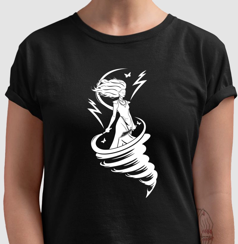 Camiseta Umbanda Iansã Monocromático