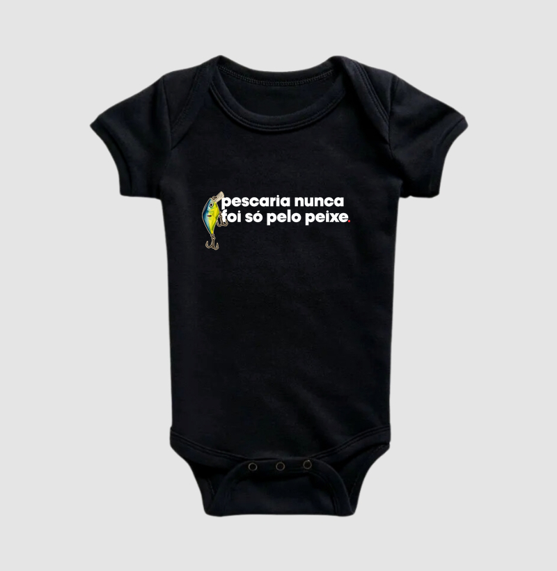 Nunca foi só por peixe! - Body Infantil