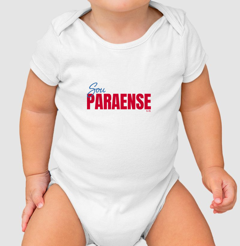 Sou Paraense Body Baby