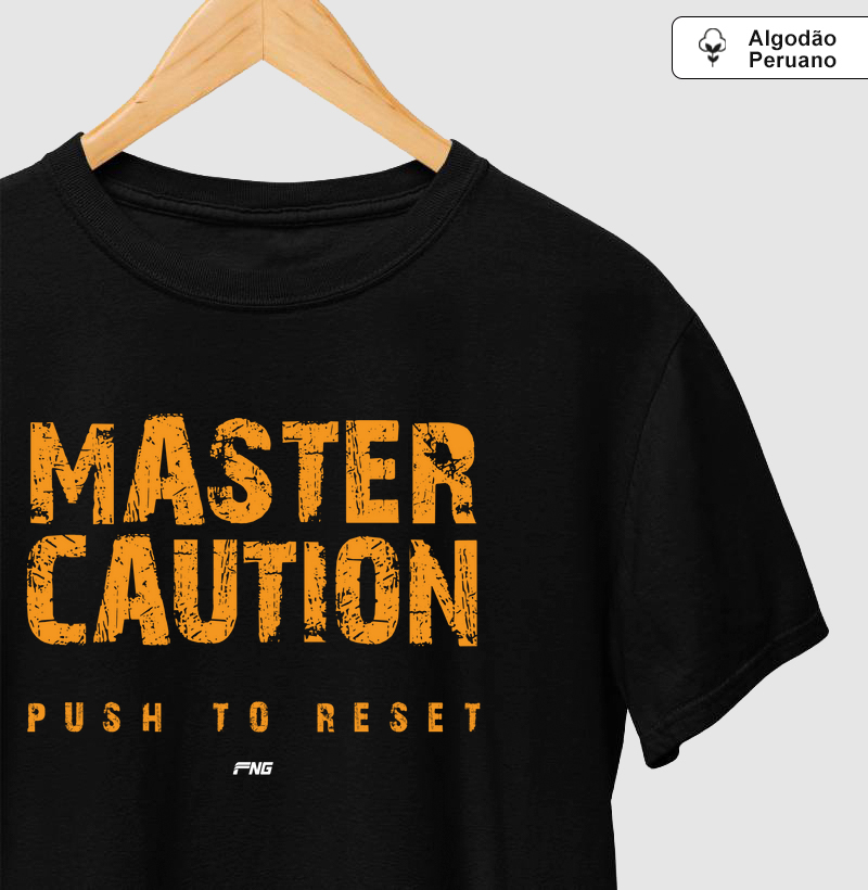 Camiseta Master Caution