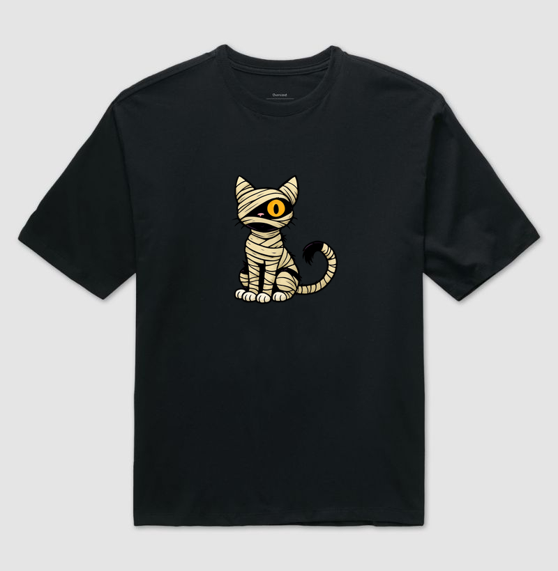 Camiseta Oversized Mummycat