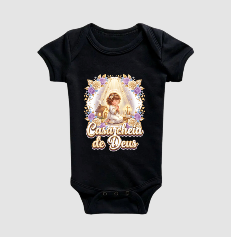 CASA CHEIA DE DEUS - Body Infantil
