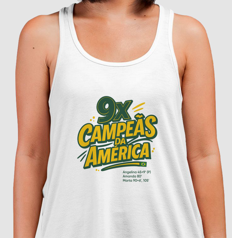 9x campeãs da américa