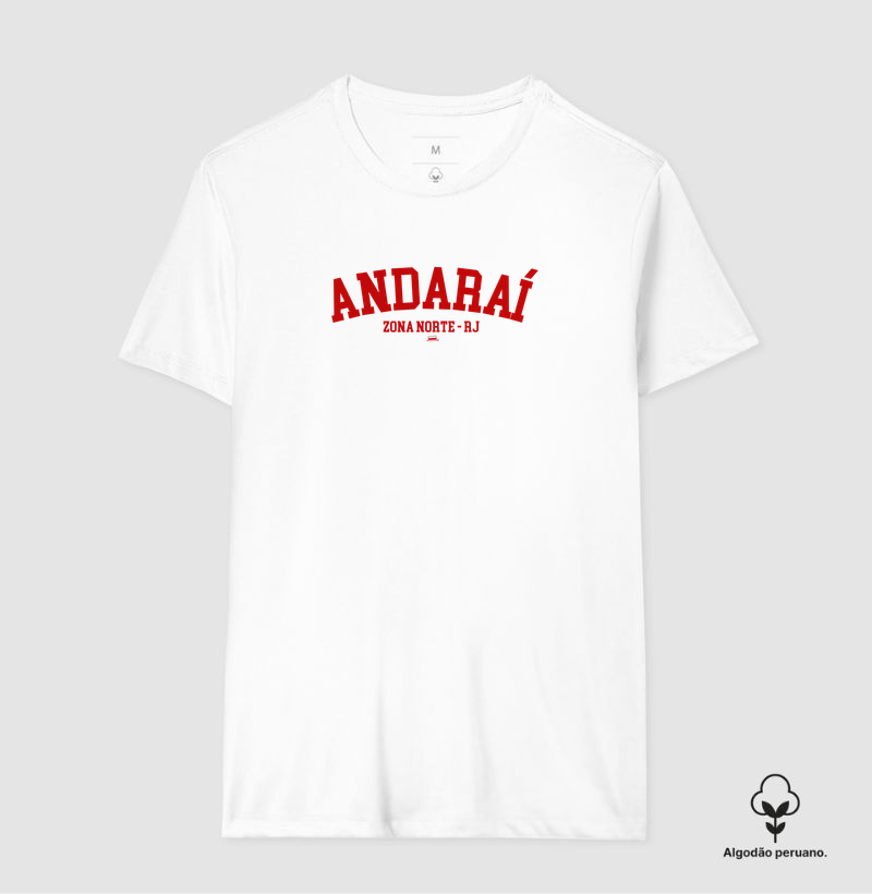 Andaraí - Camiseta Algodão Peruano