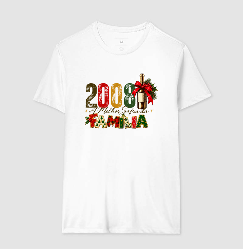 Camiseta Algodão Peruano A Melhor Safra da Família 2008