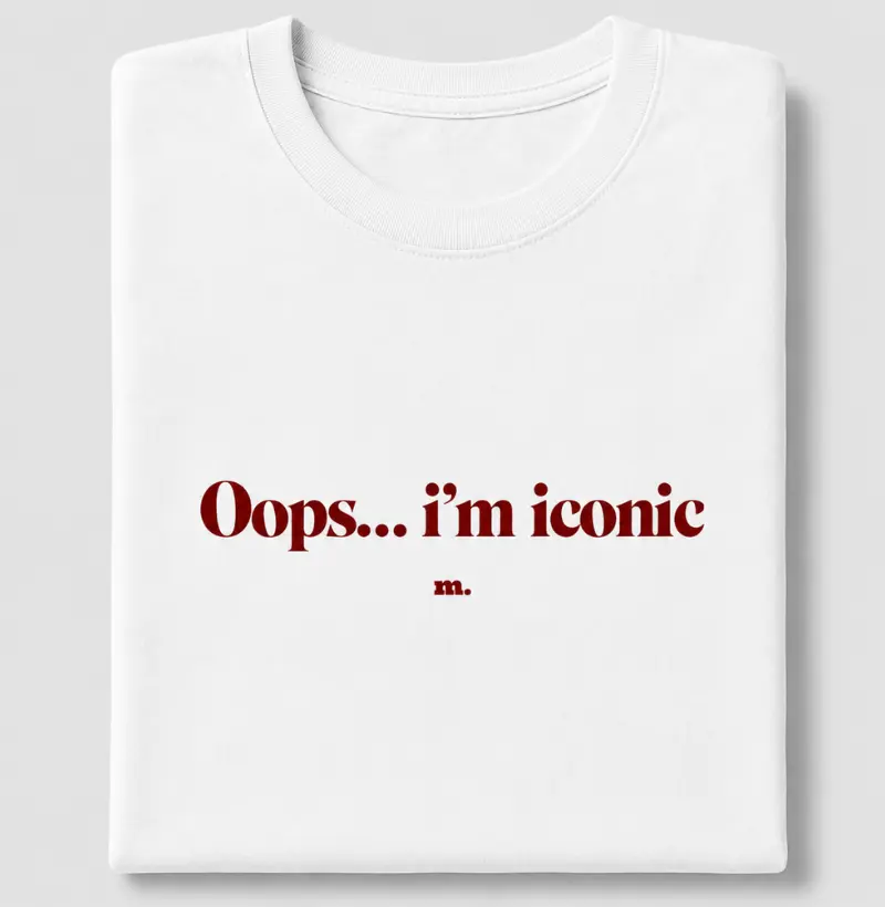 Oops... i'm iconic