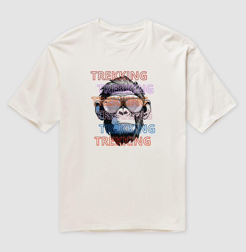 Camiseta Macaco Oversized
