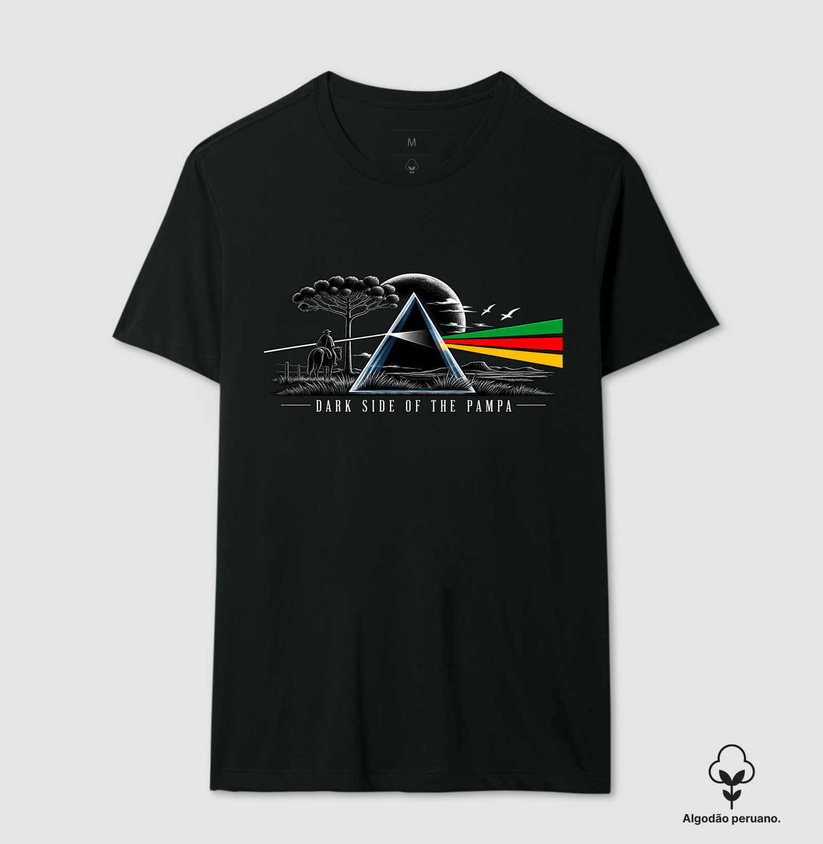 Dark Side of the Pampa - Camiseta Algodão Peruano