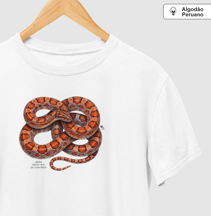 Répteis - Jibóia-arco-íris da Caatinga - Algodão Peruano