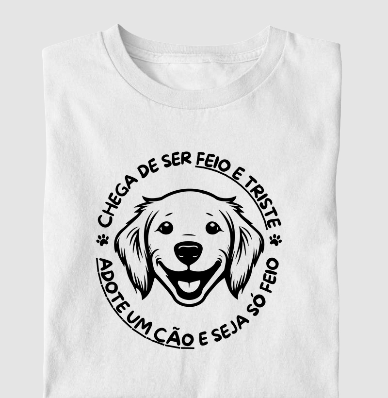 Chega de ser feio e triste