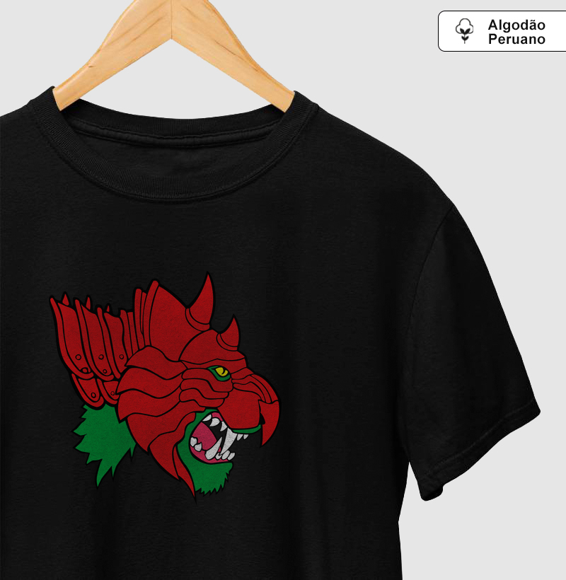 Camiseta House of Grayskull - Camiseta Algodão Peruano