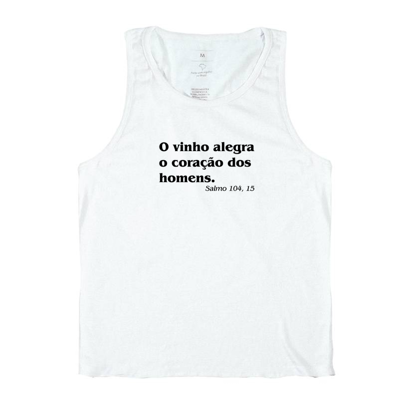 O Vinho Alegra o Coração - Regata