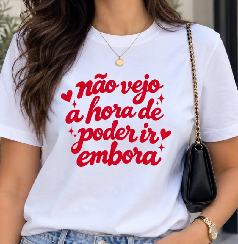 não vejo a hora de poder ir embora