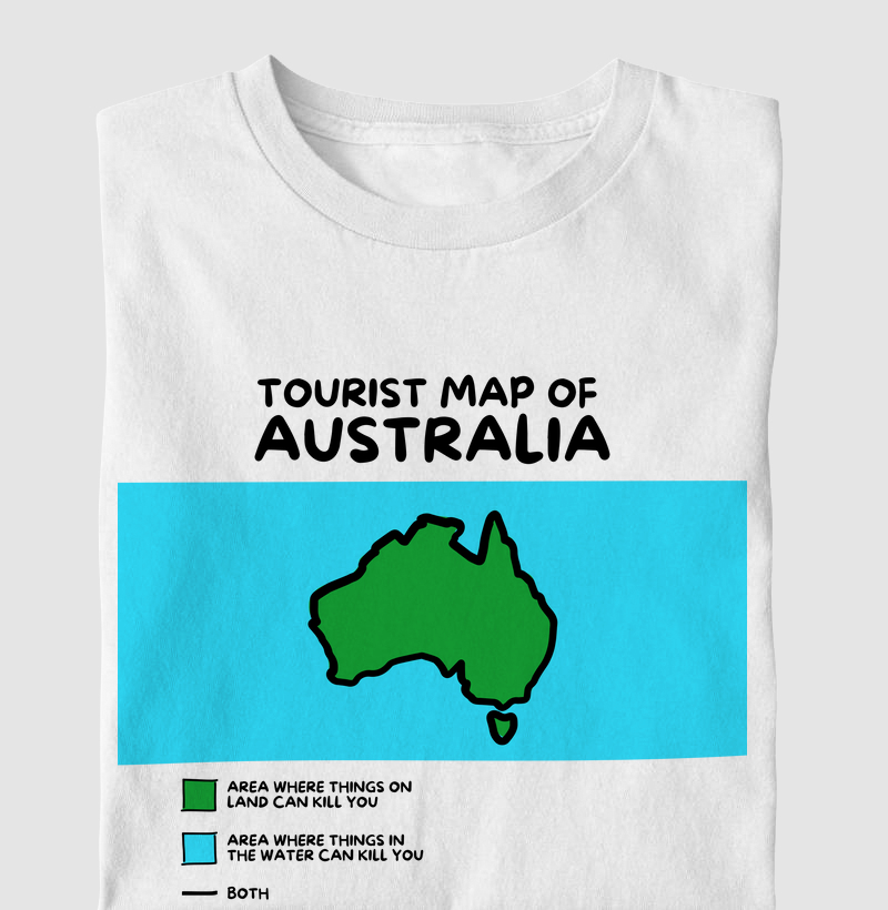 Tourist Map of Australia