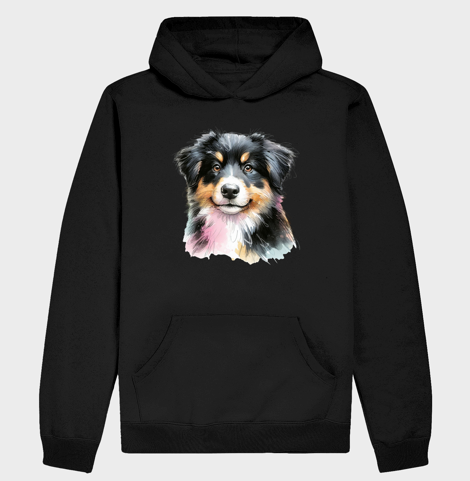 Australian Shepherd Black Tricolor Puppy