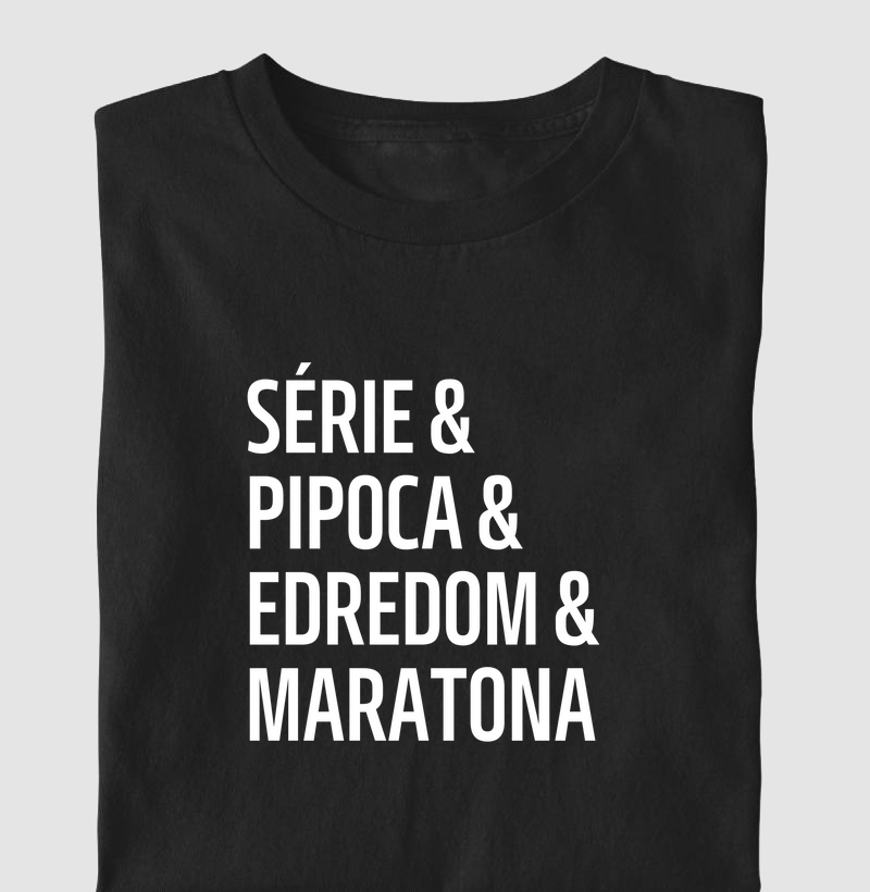 Série & Pipoca & Edredom & Maratona