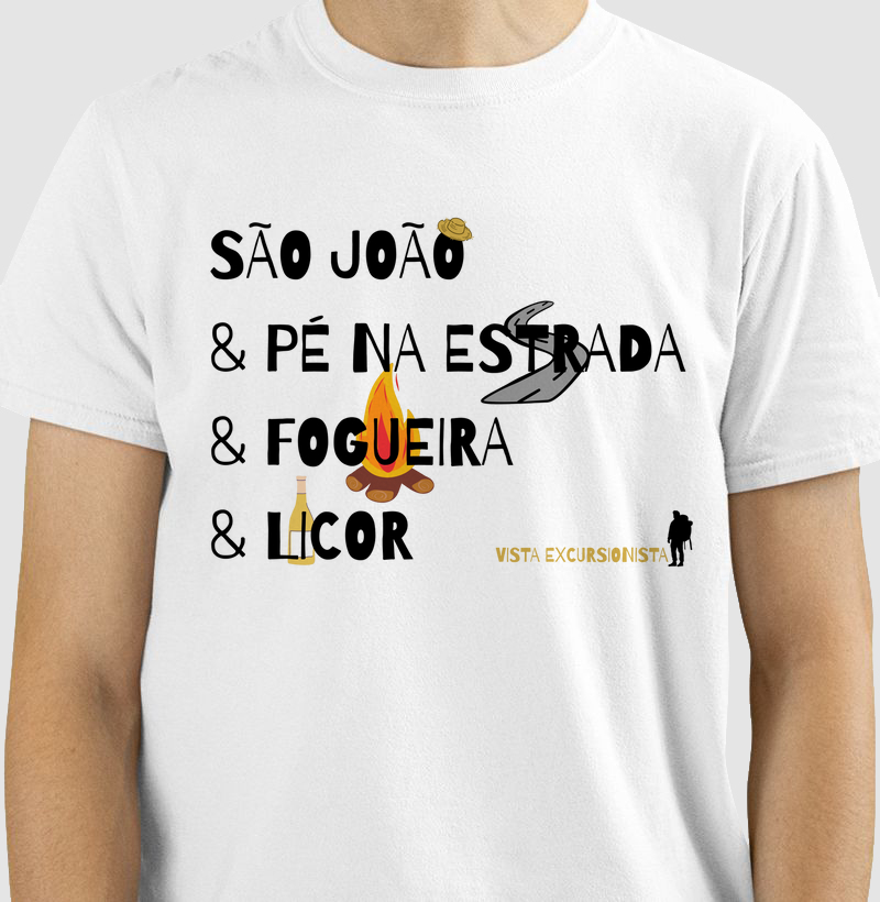 São João, estrada, fogueira e licor