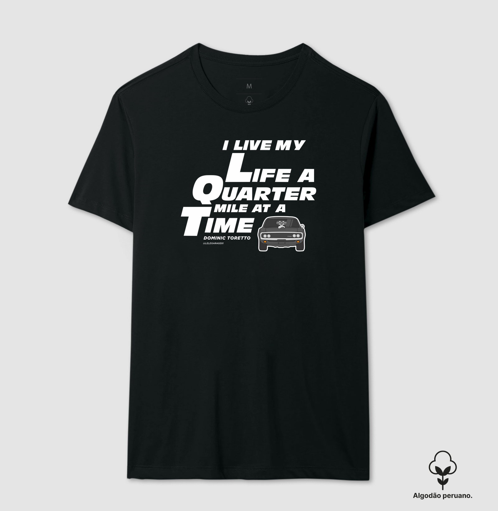 Camiseta Velozes e Furiosos Quarter Mile - Versão 1