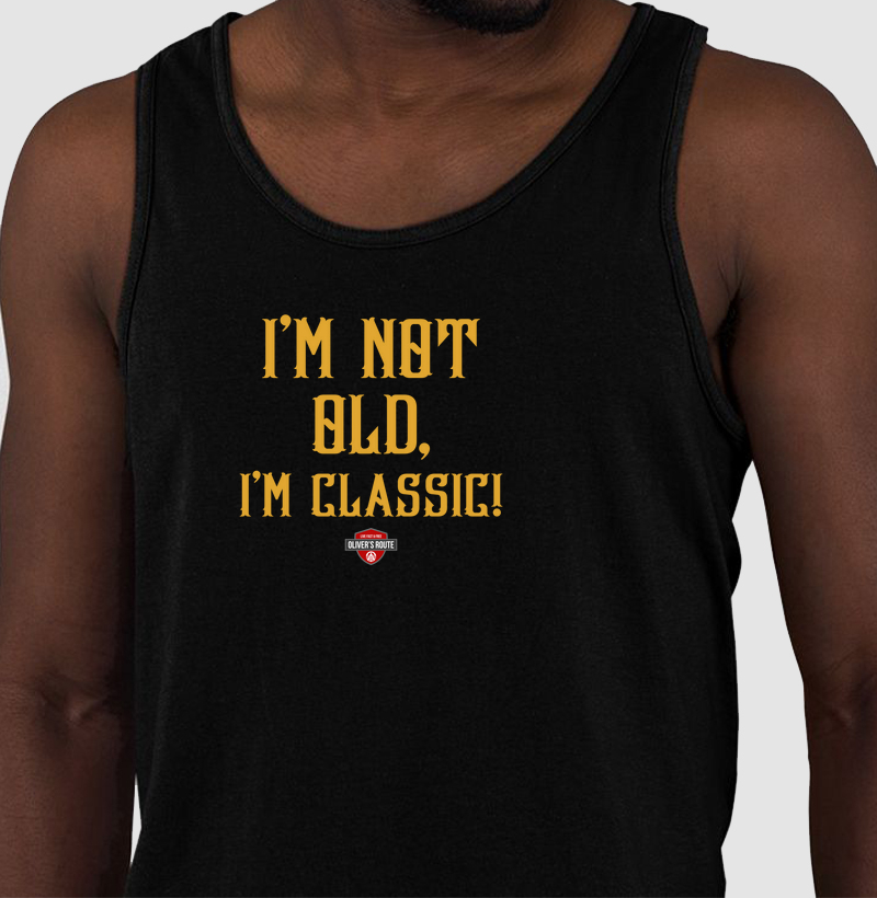 I'm Not Old, I'm Classic! (Lettering) - Regata