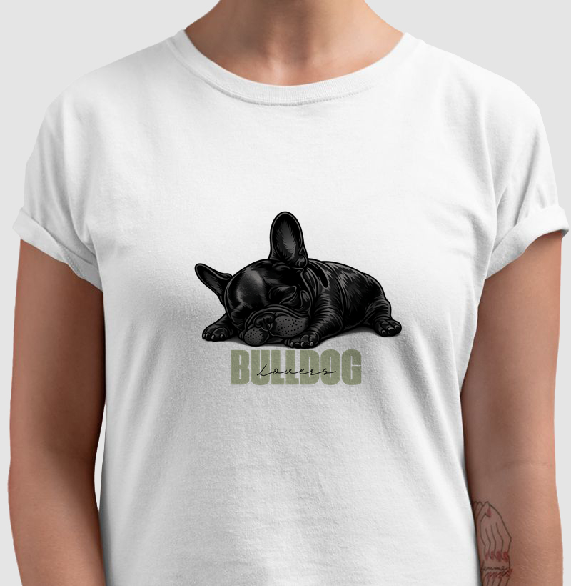 Bulldog Lovers - Preto