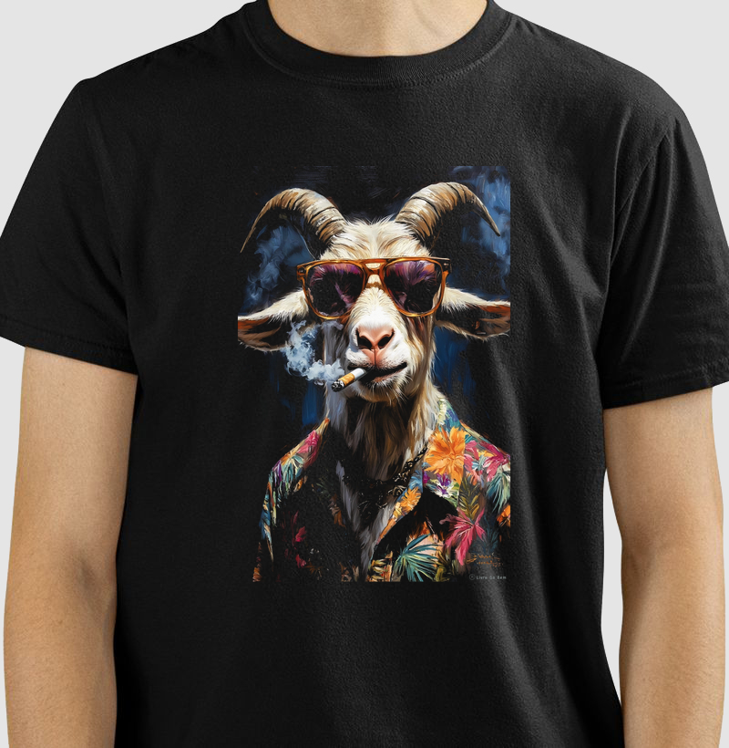 Camiseta maçonaria - Bode Crê