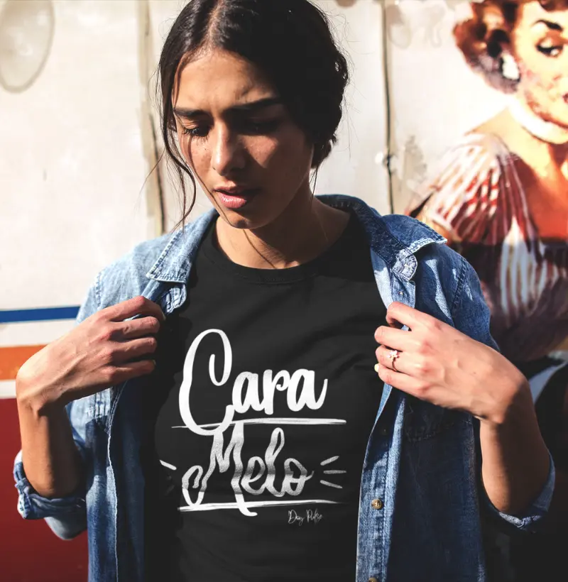 Camiseta Dog Pulse Positive Vibes Cara Melo