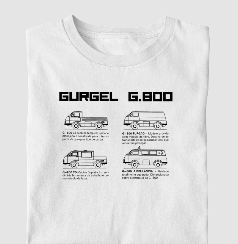 Camiseta Gurgel G-800 | AMMAR
