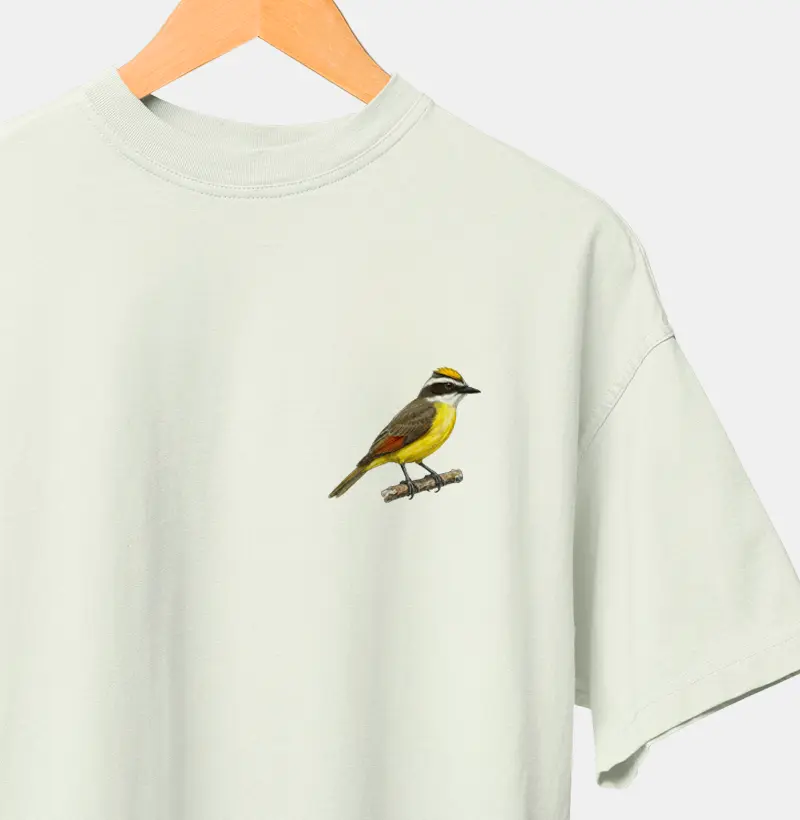 Mini Aves - Bentevizinho-de-asa-ferrugínea - Oversized
