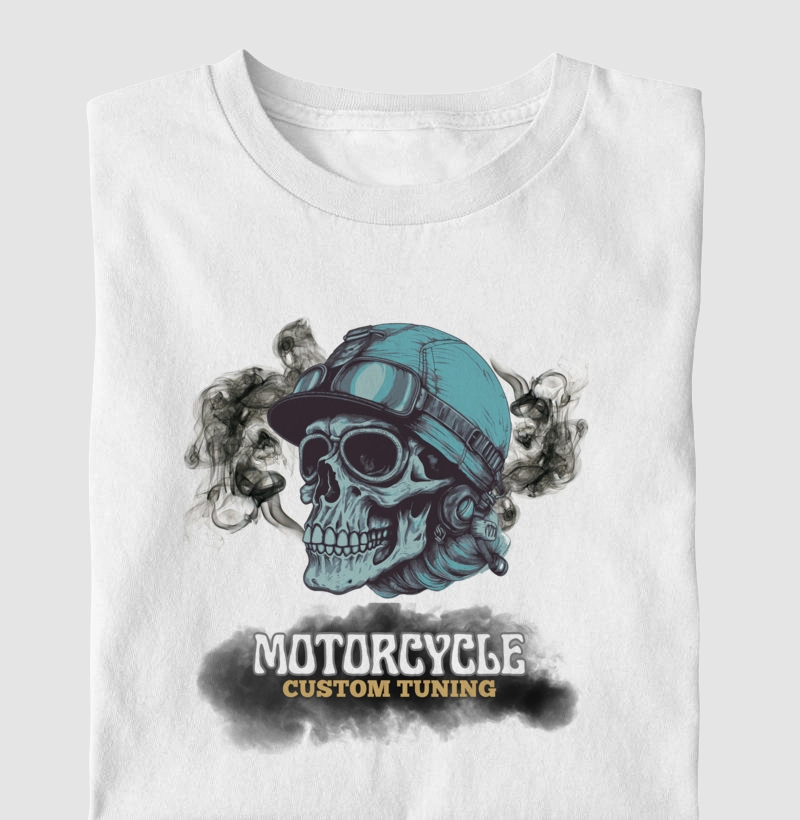 Camiseta Motociclista Motorcycle Custom Tuning 2