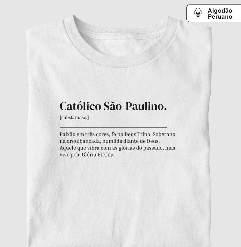 Católico São-Paulino - Dicionário - Algodão Peruano
