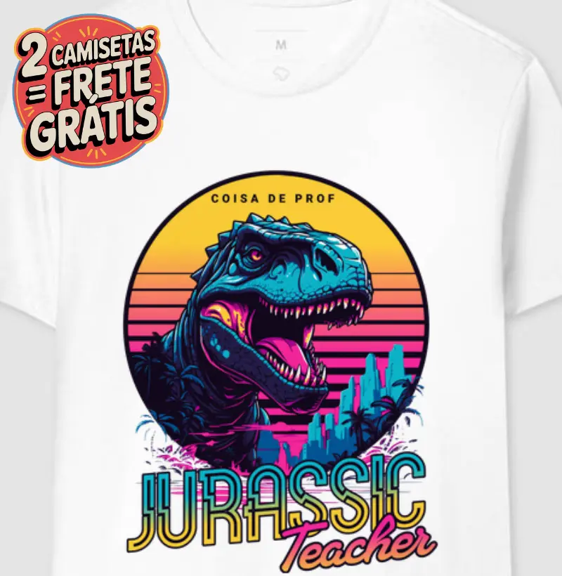 Camiseta Jurassic Teacher