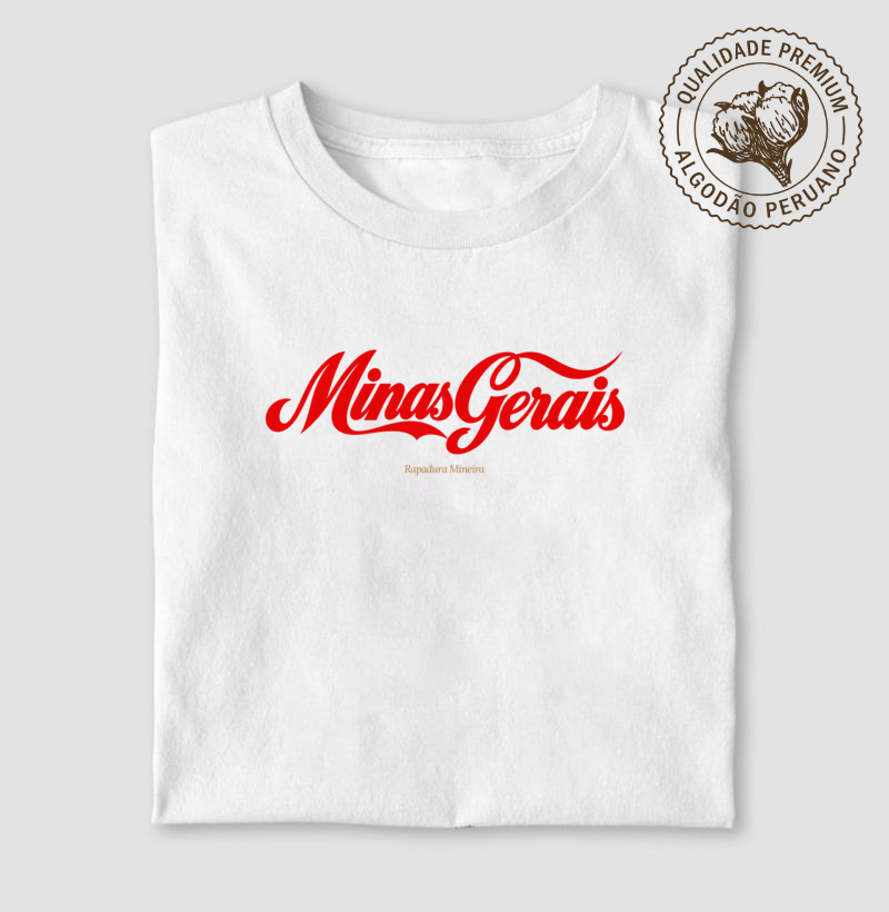 Minas Gerais - Camiseta Algodão Peruano
