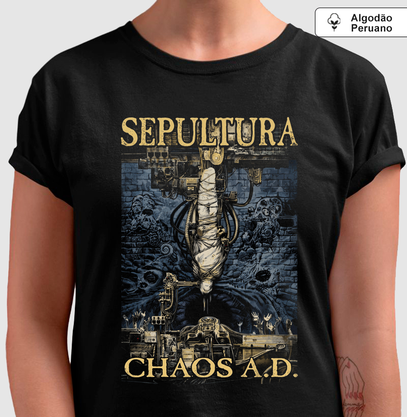 Camiseta Premium - Sepultura