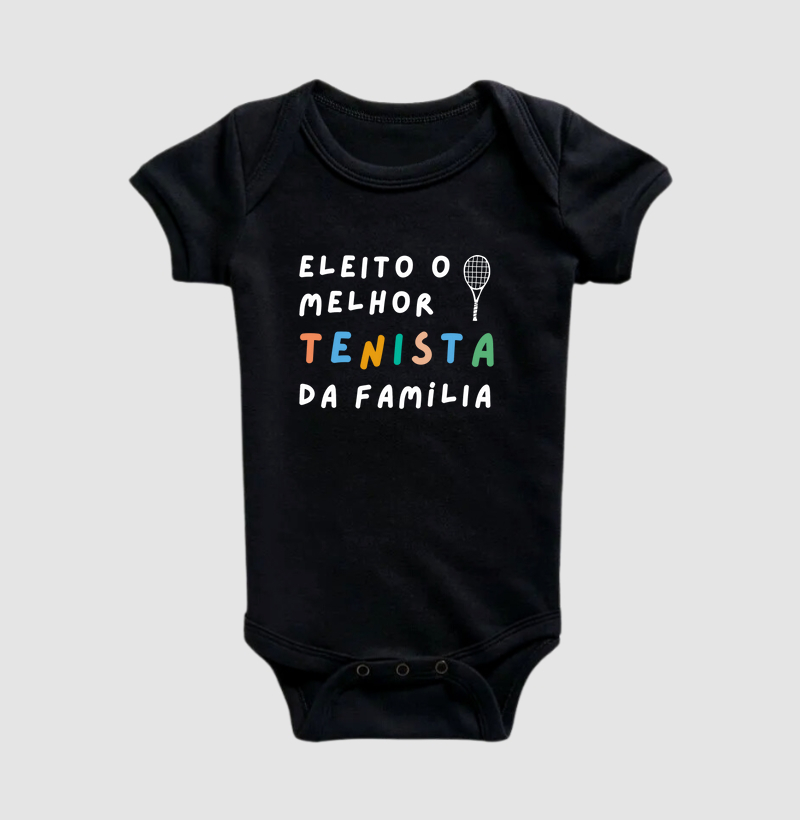 Eleito o melhor tenista da família - Baby